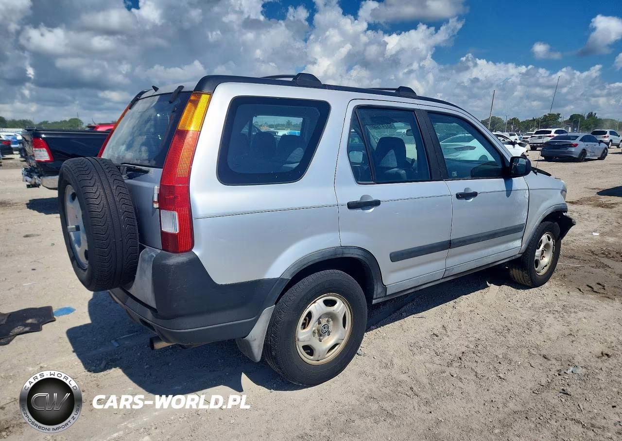 2004 Honda Cr-V Lx VIN:SHSRD784X4U215297 - 3