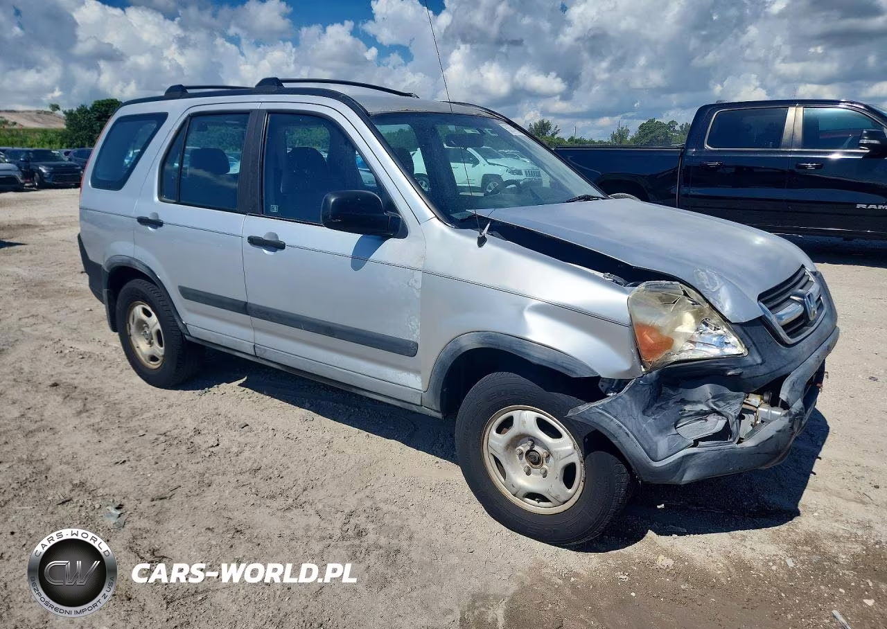 2004 Honda Cr-V Lx VIN:SHSRD784X4U215297 - 4