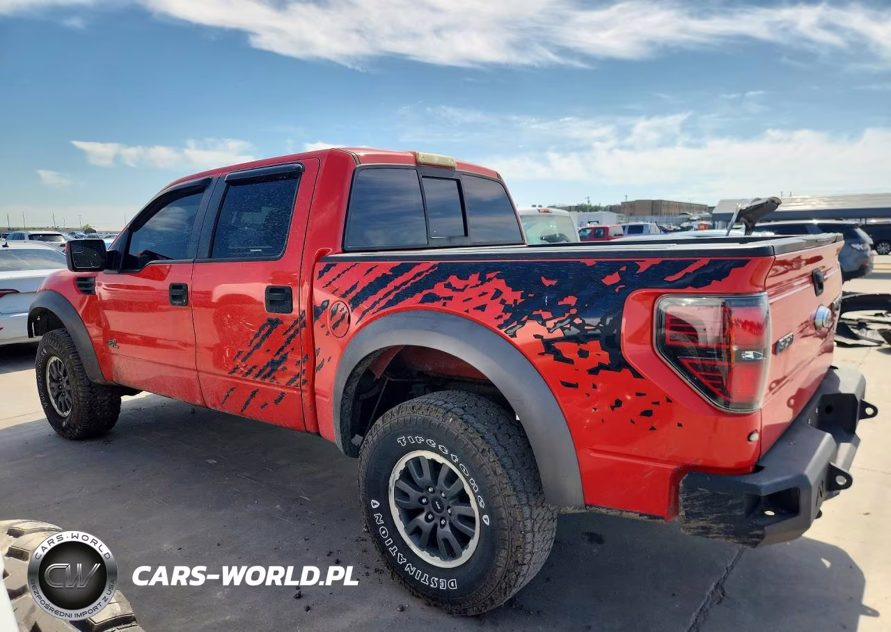 2011 Ford F150 Svt Raptor VIN:1FTFW1R65BFA67084 - 2