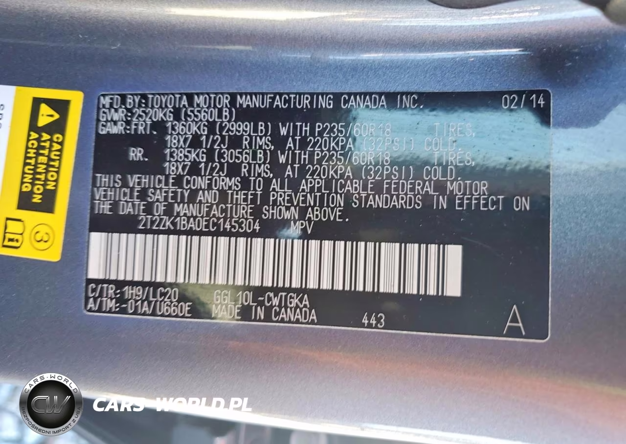 2014 Lexus Rx 350 VIN:2T2ZK1BA0EC145304 - 12