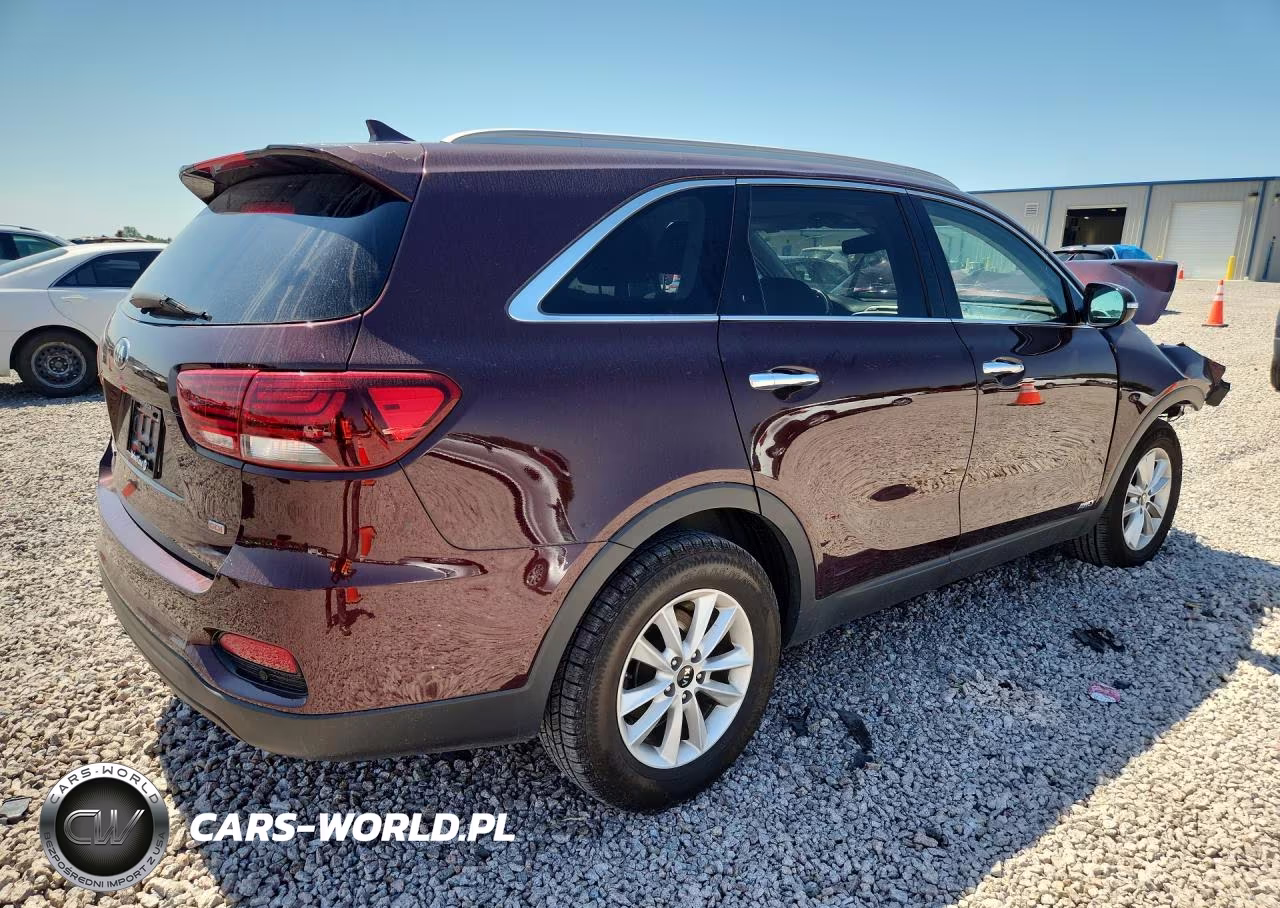 2019 Kia Sorento Lx VIN:5XYPGDA30KG437472 - 3