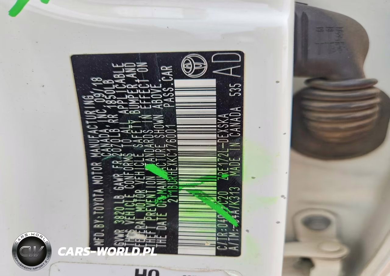 2019 Toyota Corolla Se VIN:2T1BURHEXKC176001 - 13
