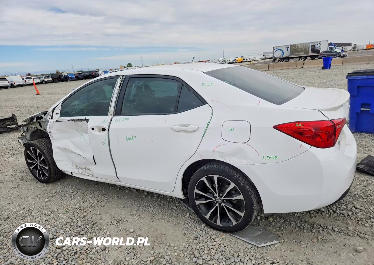 2019 Toyota Corolla Se VIN:2T1BURHEXKC176001 - 2