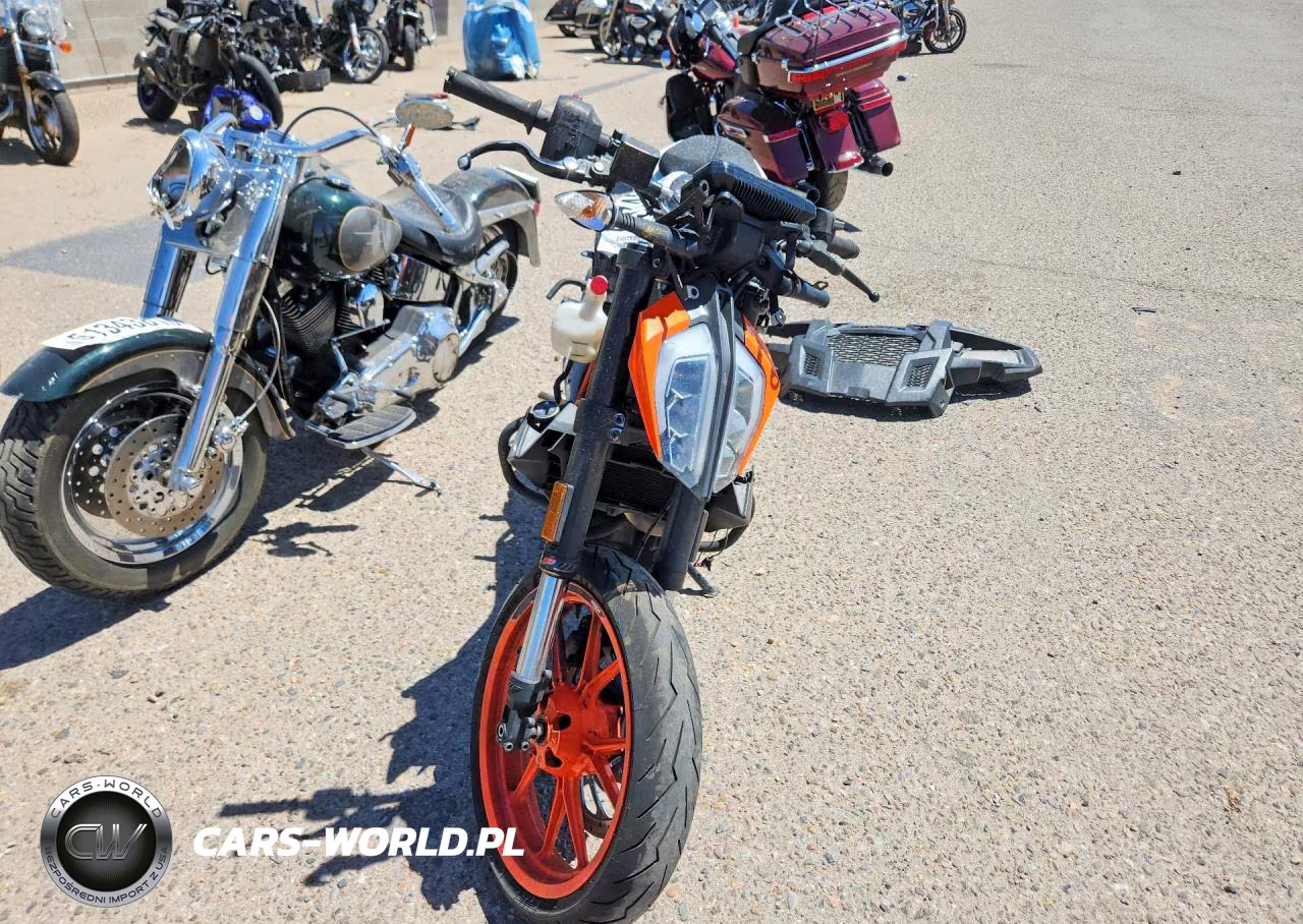 2017 Ktm 390 Duke VIN:MD2JPJ40XHC208570 - 2