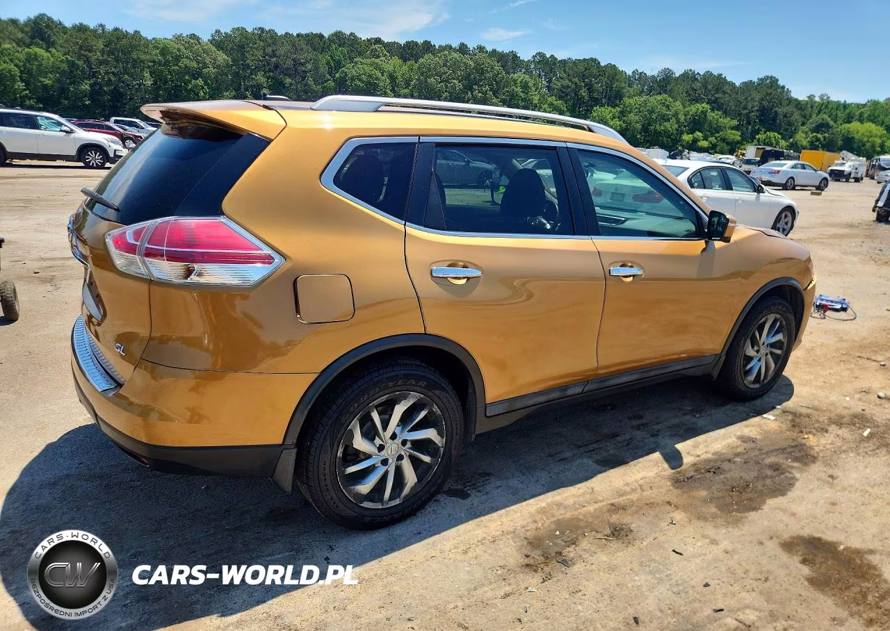 2015 Nissan Rogue Sl VIN:5N1AT2MT0FC754112 - 3