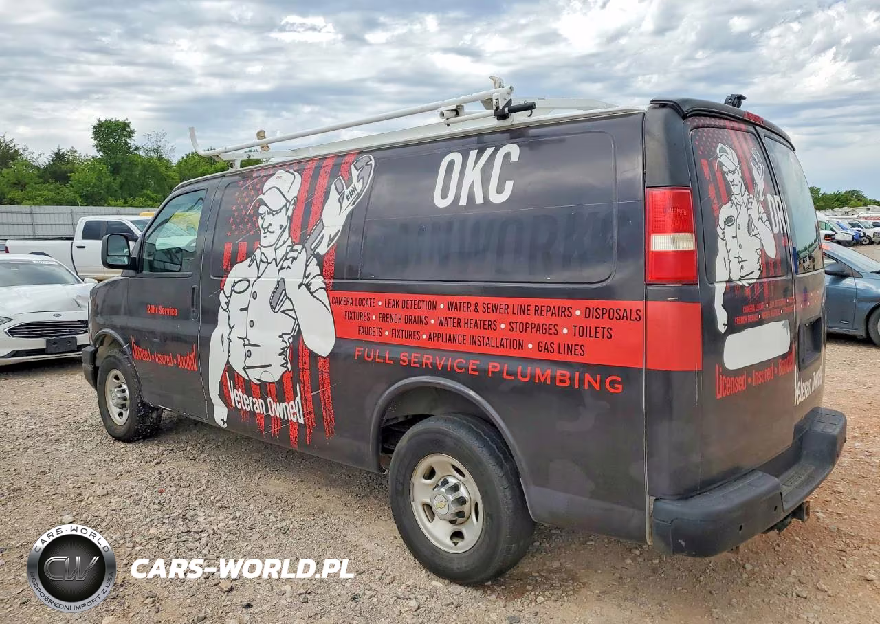 2011 Chevrolet Express G2500 VIN:1GCWGFCB9B1162034 - 2