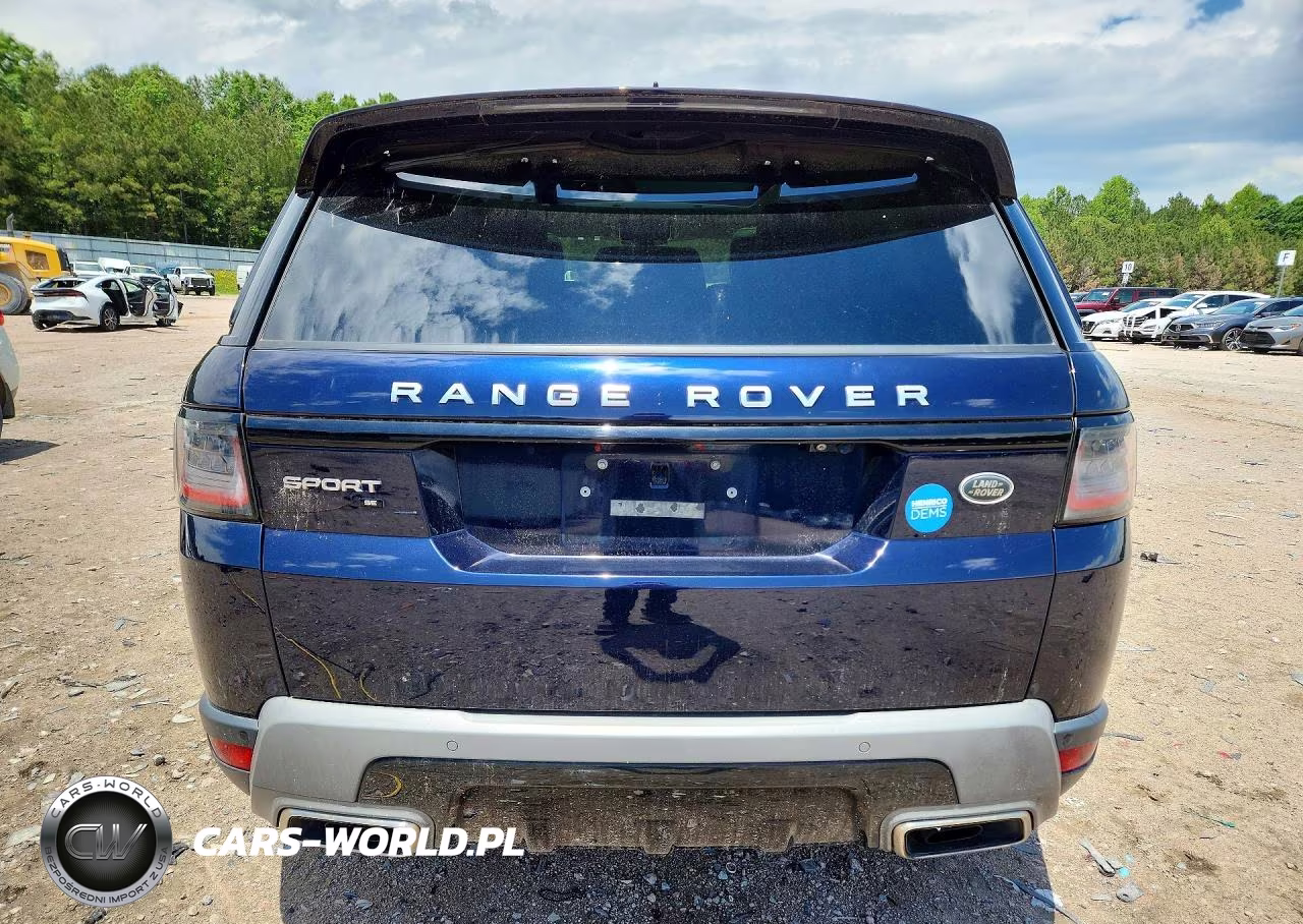 2020 Land Rover Range Rover Sport Se VIN:SALWG2SU5LA717177 - 6