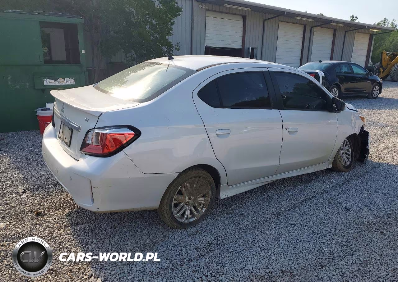 2021 Mitsubishi Mirage G4 Se VIN:ML32FVFJ0MHF02721 - 3
