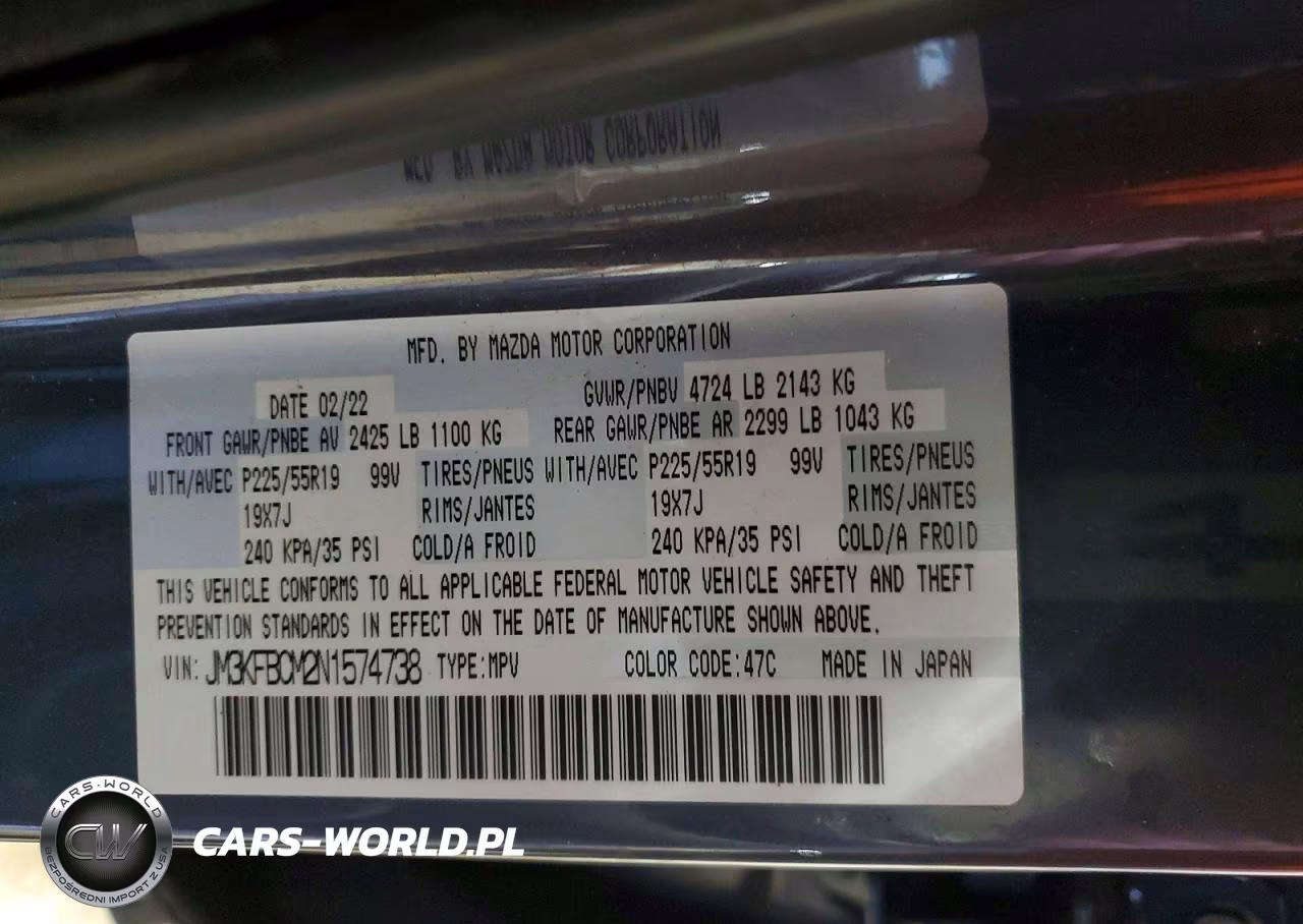 2022 Mazda Cx-5 Preferred VIN:JM3KFBCM2N1574738 - 14