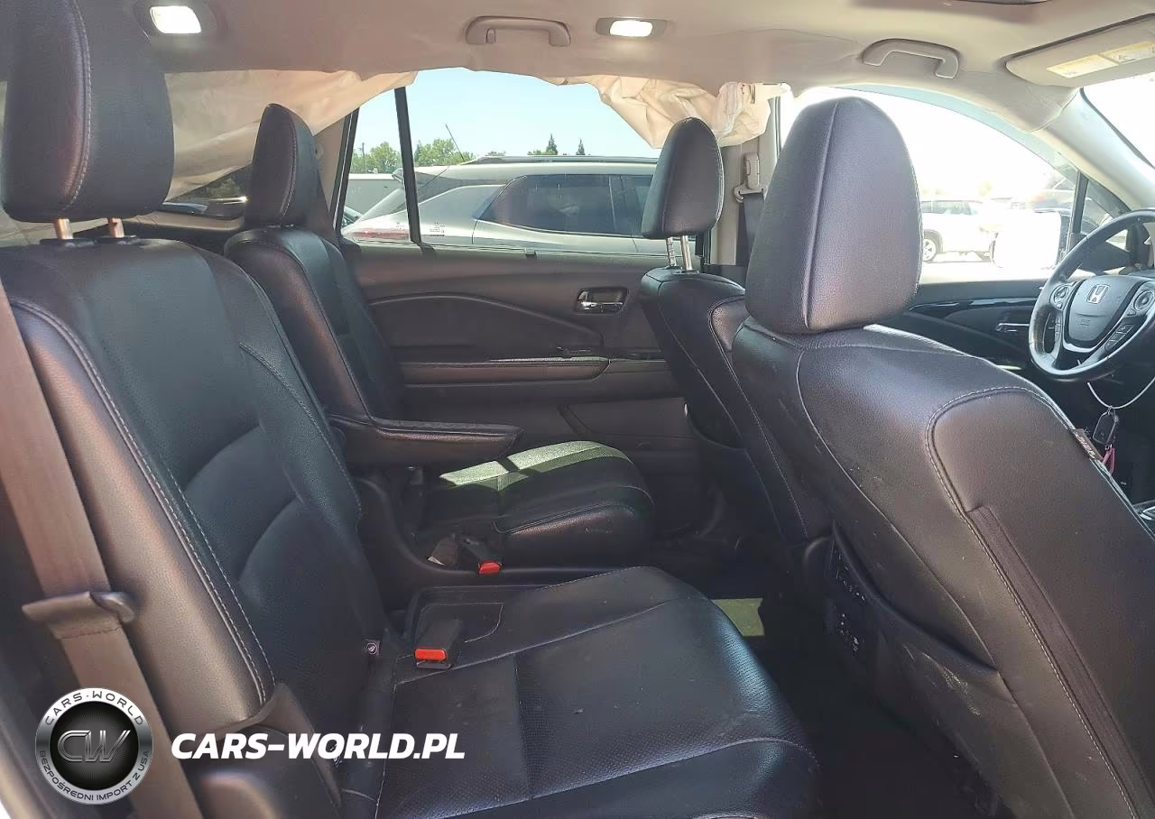 2017 Honda Pilot Elite VIN:5FNYF6H02HB031269 - 11