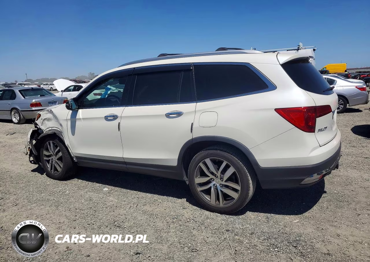 2017 Honda Pilot Elite VIN:5FNYF6H02HB031269 - 2
