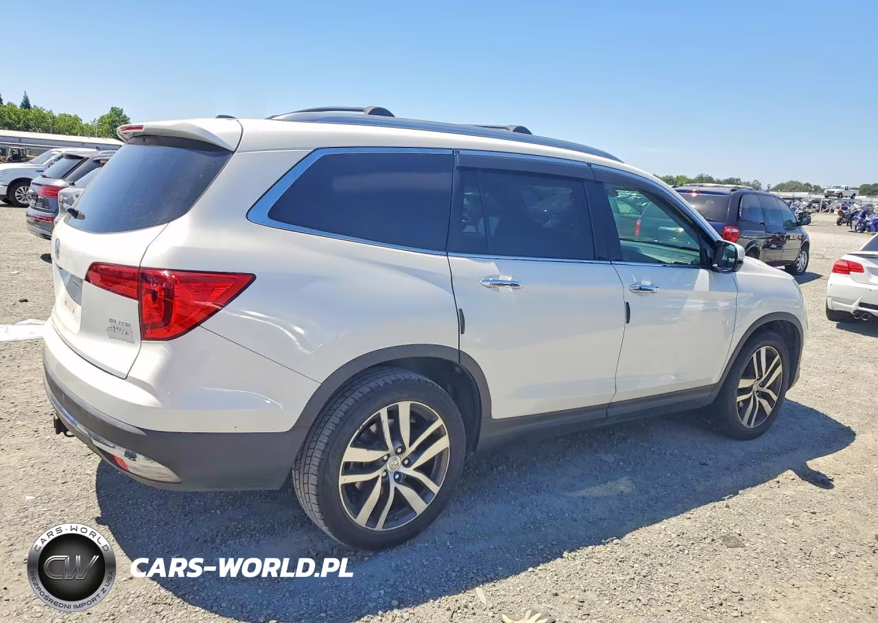 2017 Honda Pilot Elite VIN:5FNYF6H02HB031269 - 3