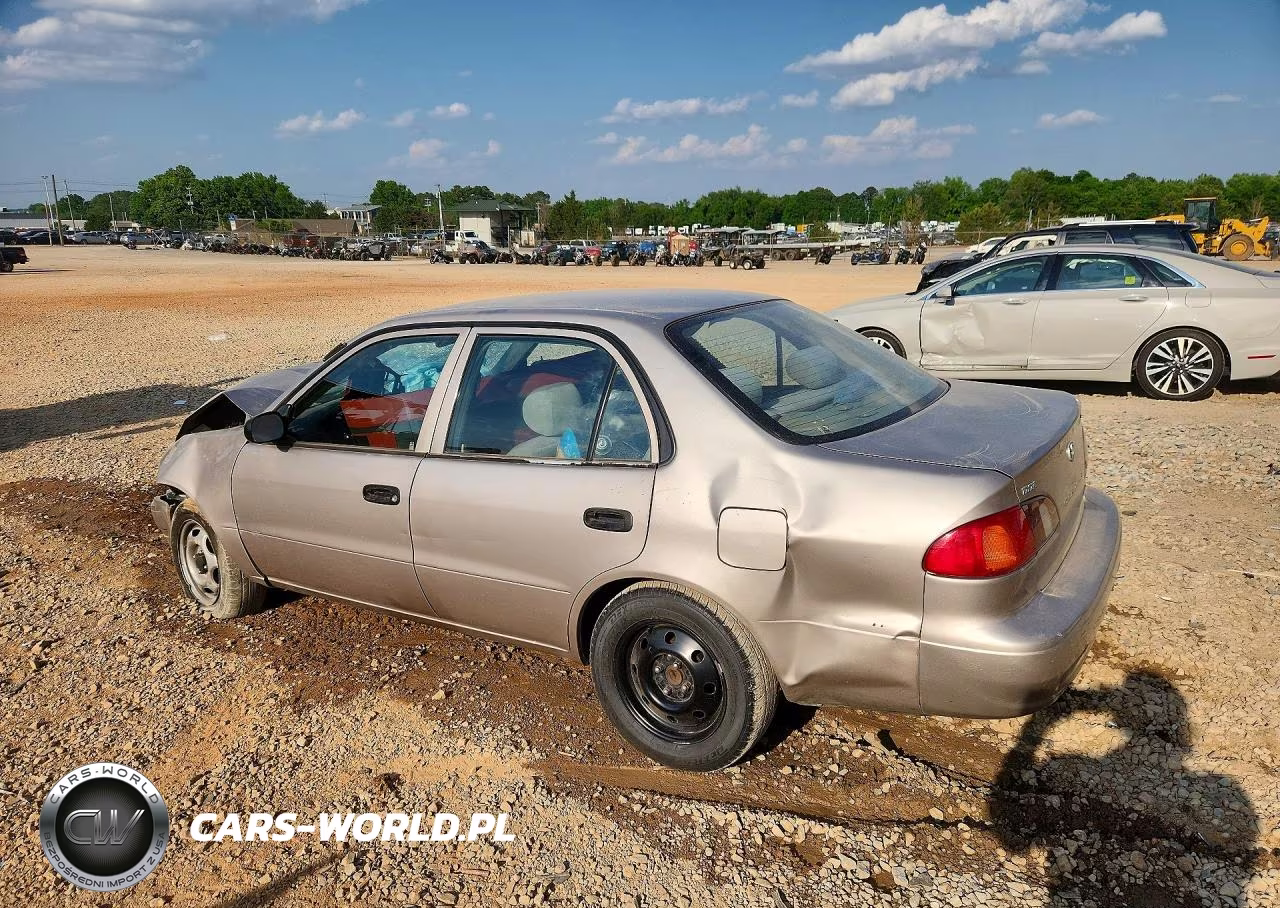 2000 Toyota Corolla Ve VIN:1NXBR12E2YZ373487 - 2