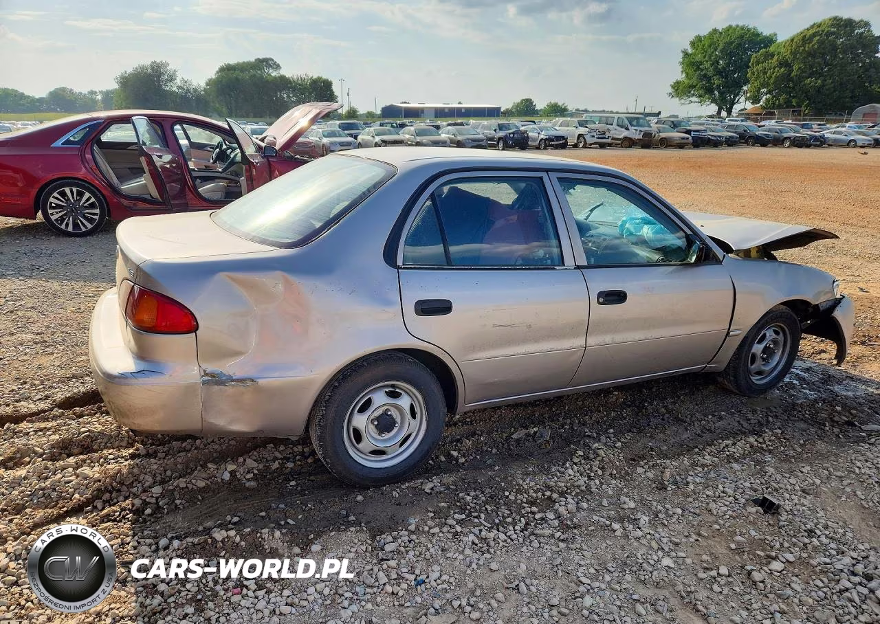 2000 Toyota Corolla Ve VIN:1NXBR12E2YZ373487 - 3