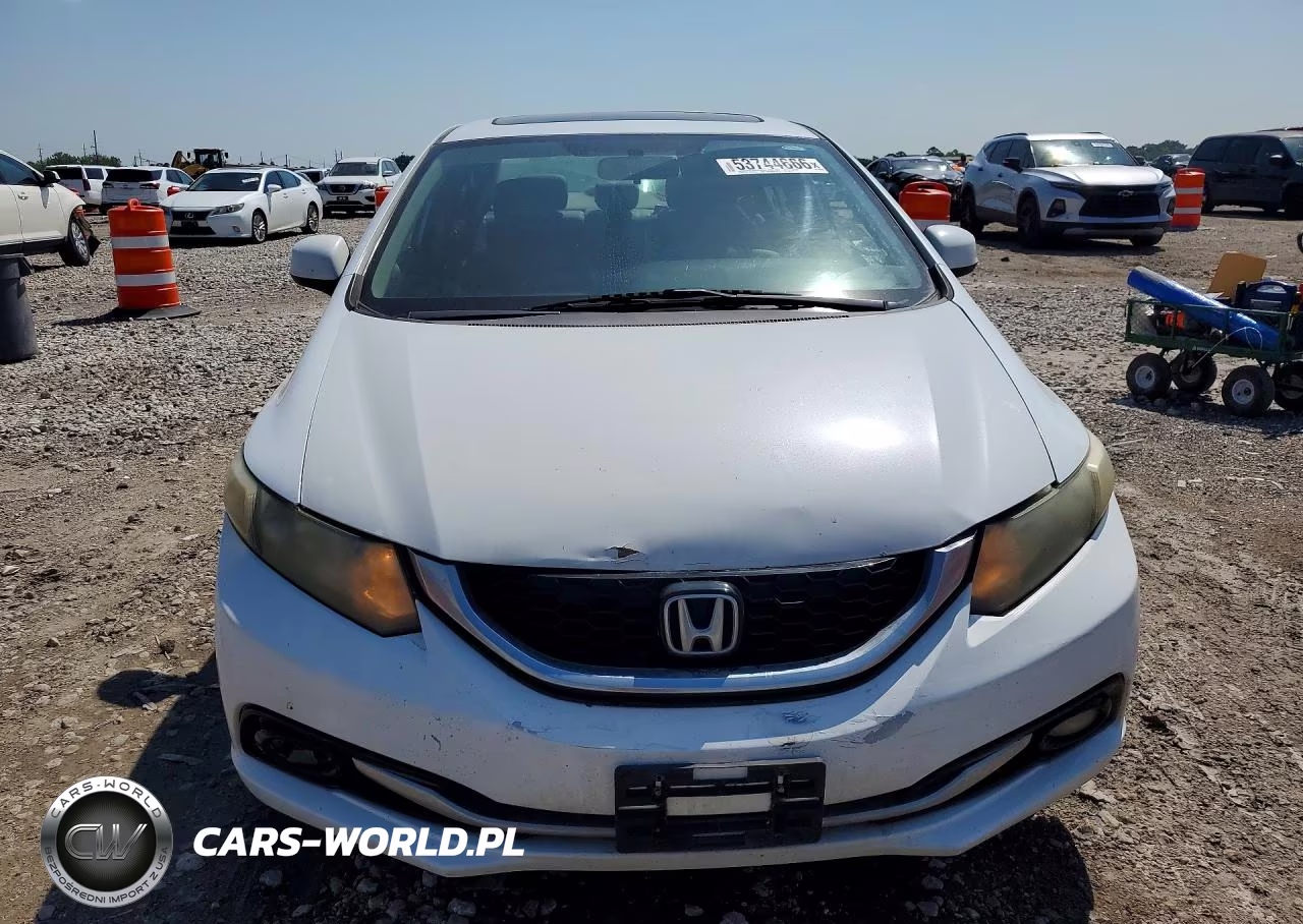 2013 Honda Civic Exl VIN:19XFB2F9XDE034031 - 5