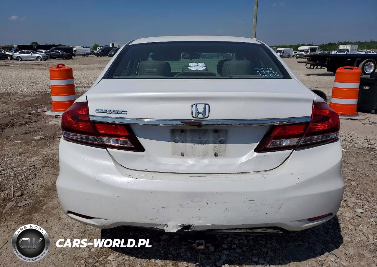 2013 Honda Civic Exl VIN:19XFB2F9XDE034031 - 6