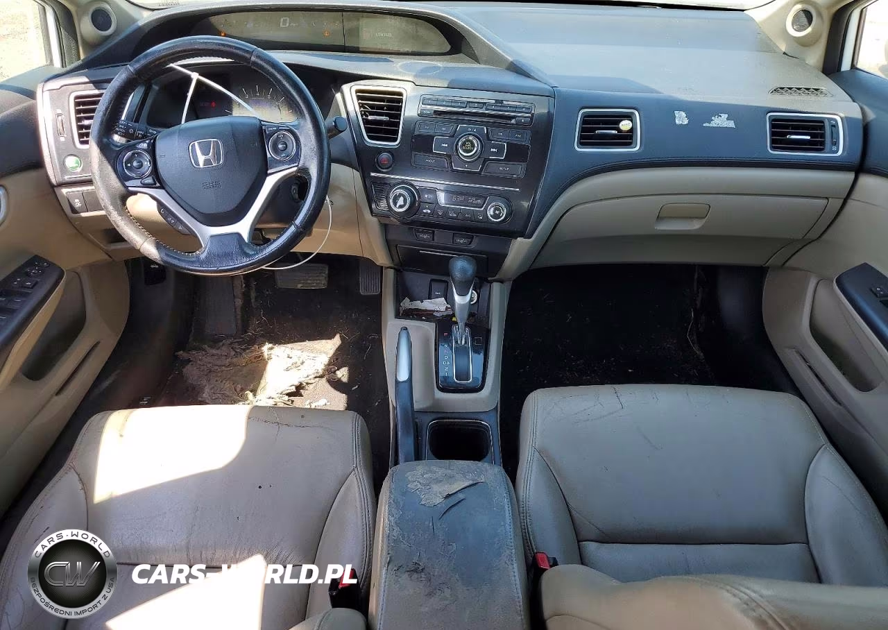 2013 Honda Civic Exl VIN:19XFB2F9XDE034031 - 8