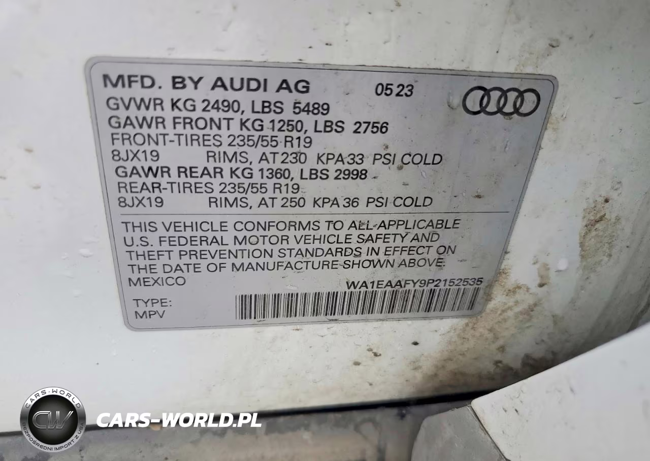 2023 Audi Q5 Premium Plus 45 VIN:WA1EAAFY9P2152535 - 13