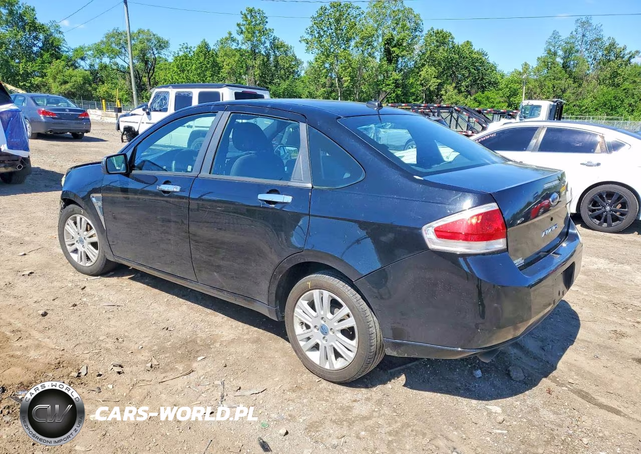 2008 Ford Focus Se VIN:1FAHP35N78W165966 - 2