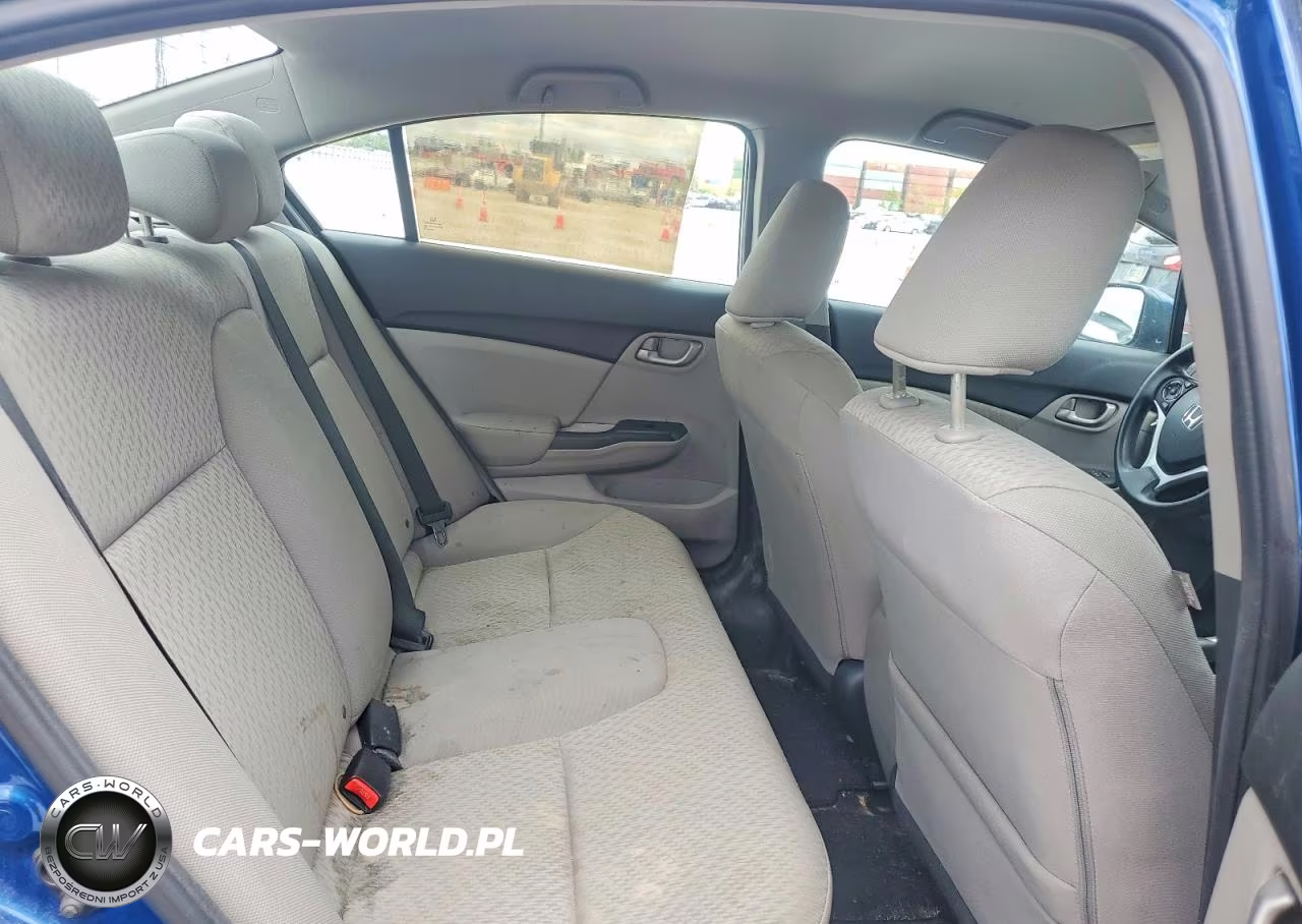 2015 Honda Civic Lx VIN:19XFB2F53FE033545 - 10