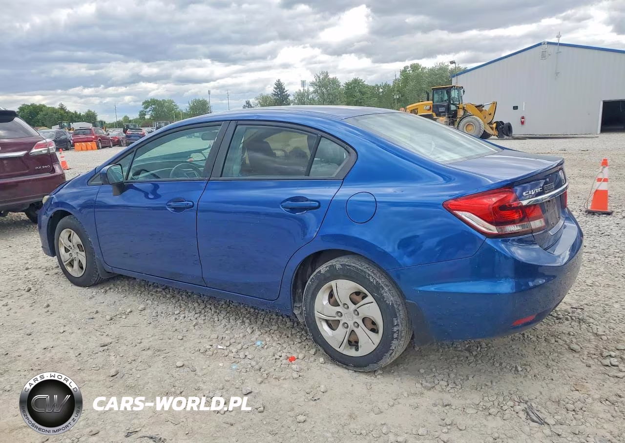 2015 Honda Civic Lx VIN:19XFB2F53FE033545 - 2
