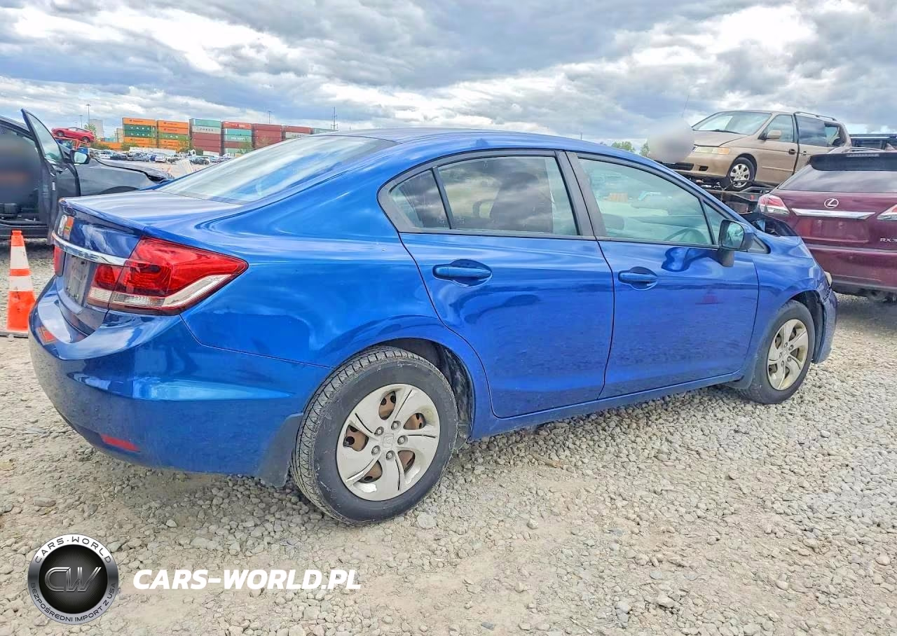 2015 Honda Civic Lx VIN:19XFB2F53FE033545 - 3