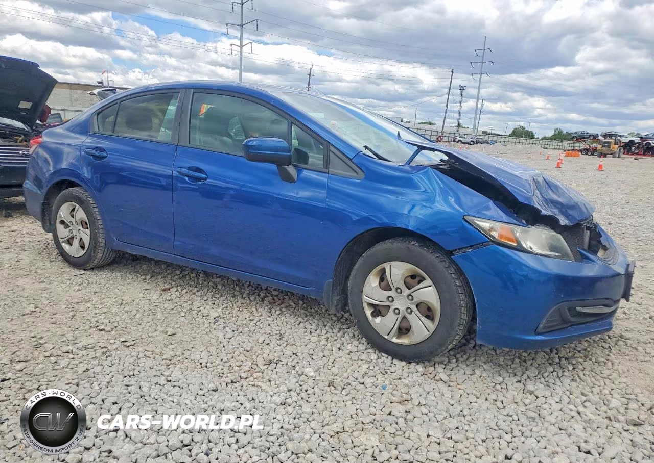 2015 Honda Civic Lx VIN:19XFB2F53FE033545 - 4