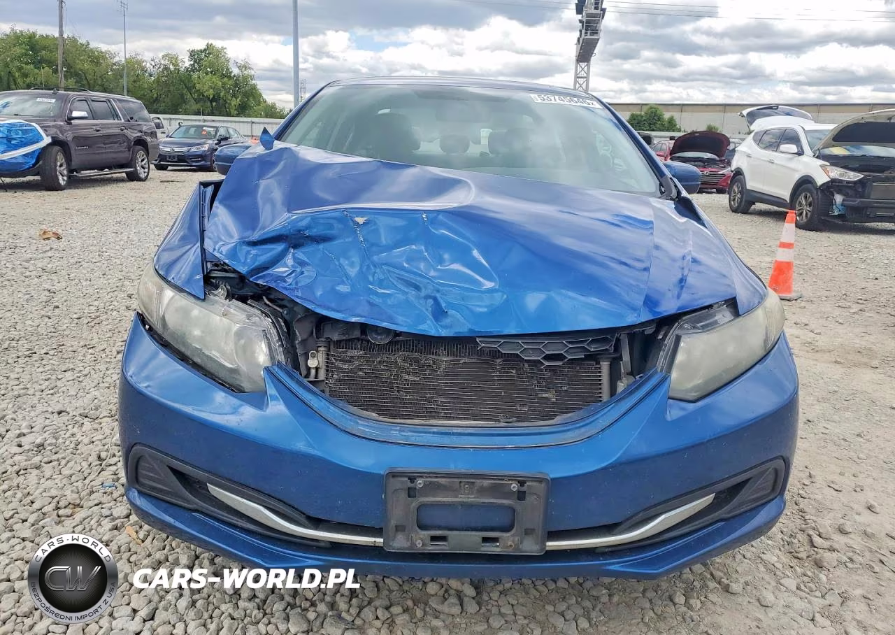 2015 Honda Civic Lx VIN:19XFB2F53FE033545 - 5