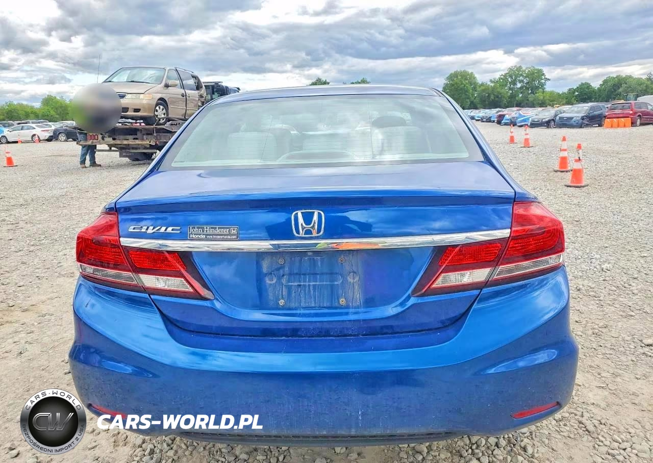 2015 Honda Civic Lx VIN:19XFB2F53FE033545 - 6