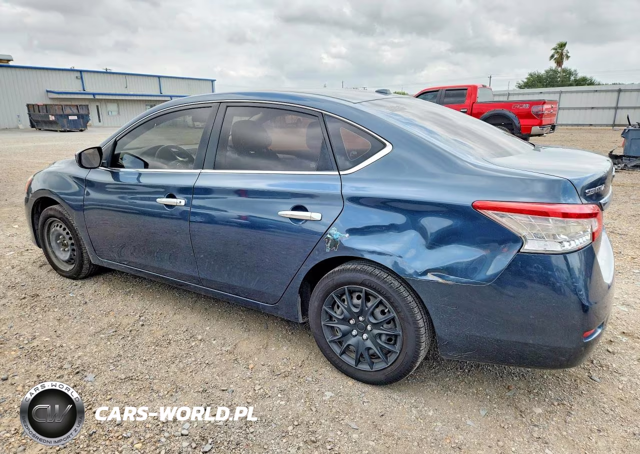 2015 Nissan Sentra Sv VIN:3N1AB7APXFL661598 - 2