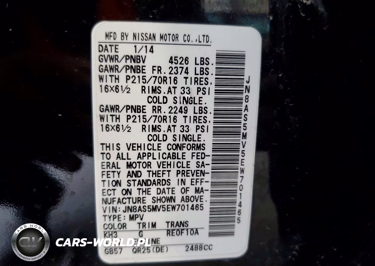2014 Nissan Rogue Select S VIN:JN8AS5MV5EW701465 - 12