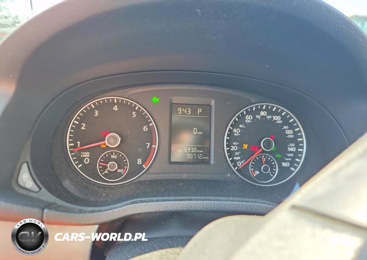 2013 Volkswagen Passat S VIN:1VWAP7A31DC135765 - 9