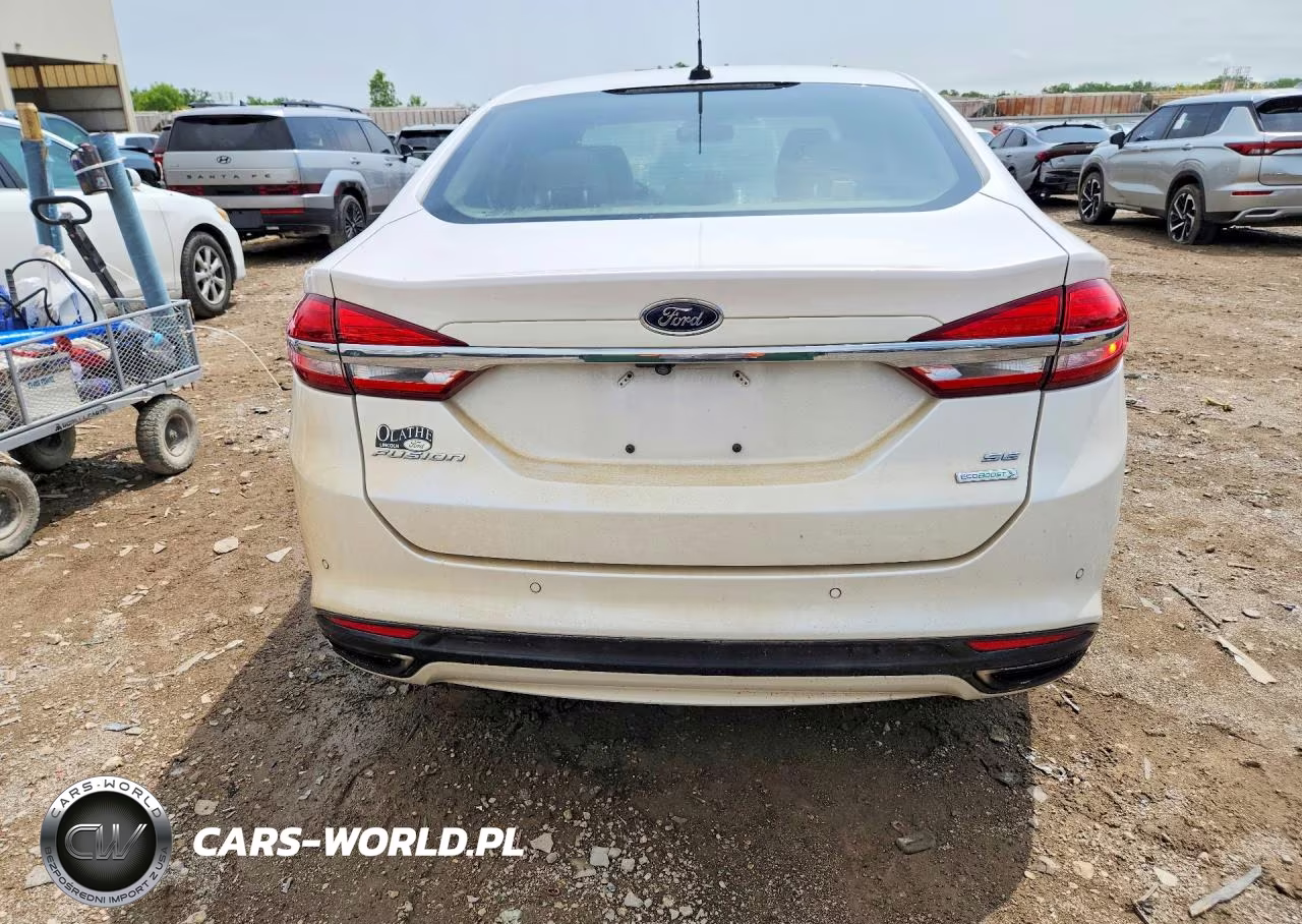 2017 Ford Fusion Se VIN:3FA6P0H96HR335449 - 6