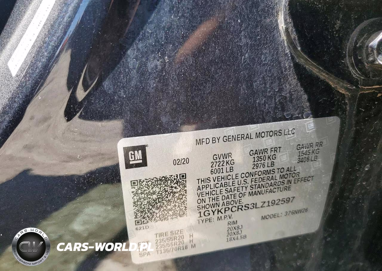 2020 Cadillac Xt6 Premium Luxury VIN:1GYKPCRS3LZ192597 - 13
