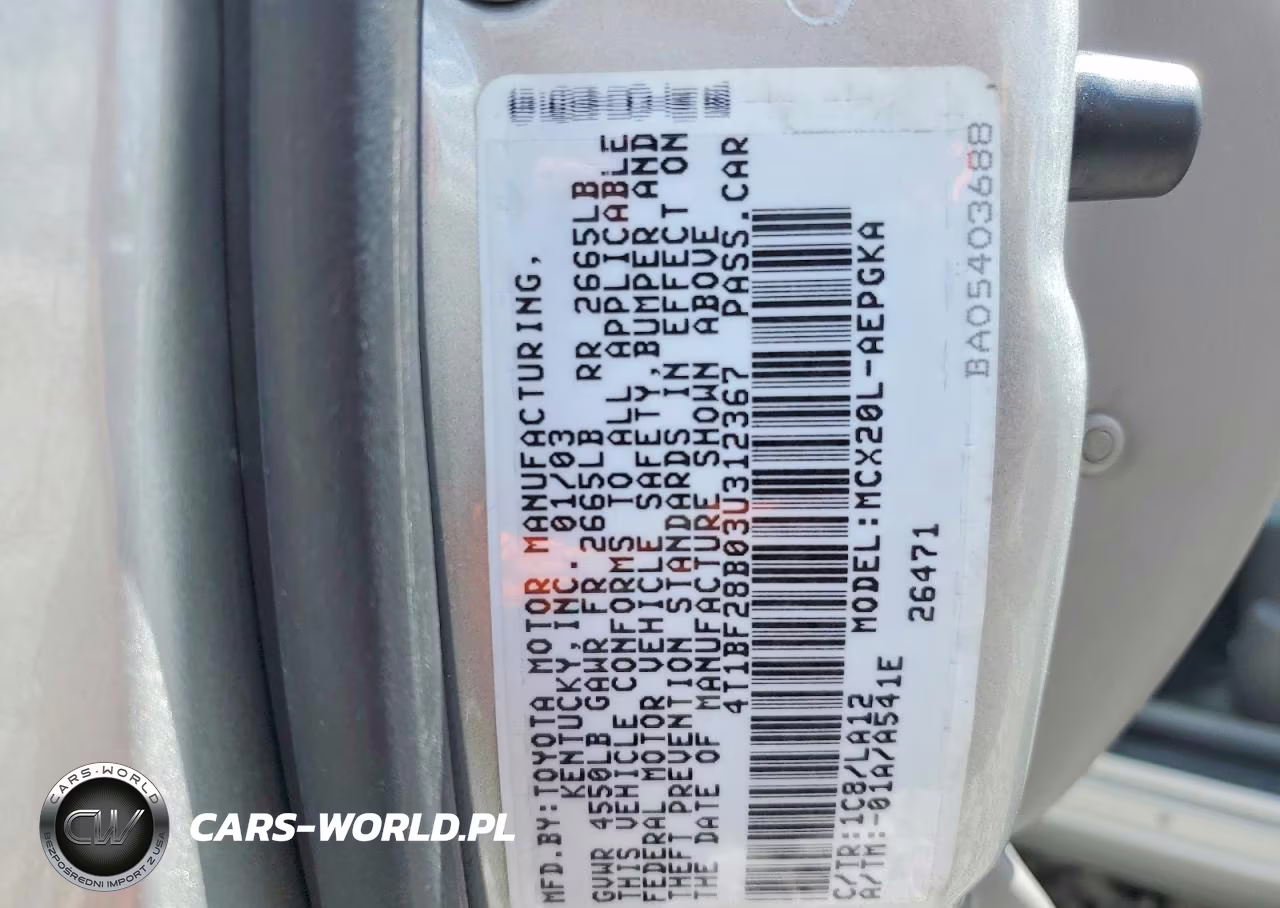 2003 Toyota Avalon Xls VIN:4T1BF28B03U312367 - 12