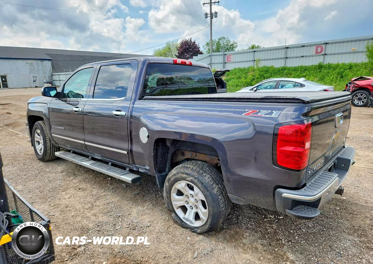 2015 Chevrolet Silverado K1500 Lt VIN:3GCUKREC4FG461743 - 2