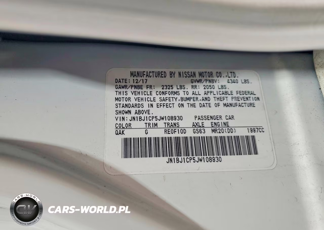 2018 Nissan Rogue Sport S VIN:JN1BJ1CP5JW108930 - 14