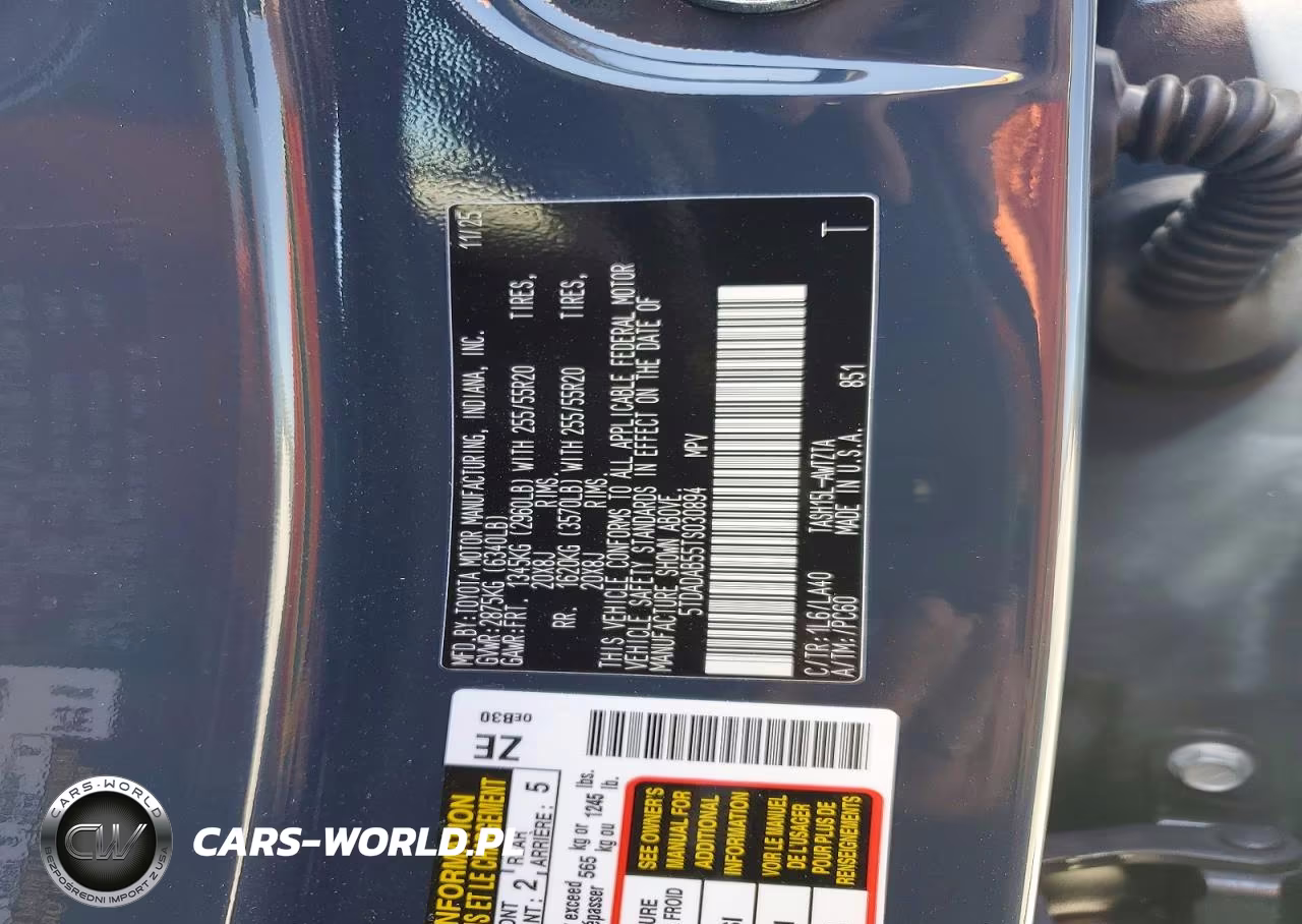 2026 Toyota Grand Highlander Hybrid Max Platinum VIN:5TDADAB55TS030894 - 13