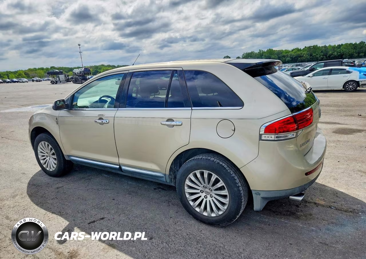 2011 Lincoln Mkx VIN:2LMDJ6JK9BBJ20222 - 2