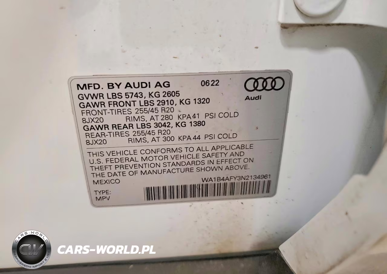 2022 Audi Sq5 Premium Plus VIN:WA1B4AFY3N2134961 - 13