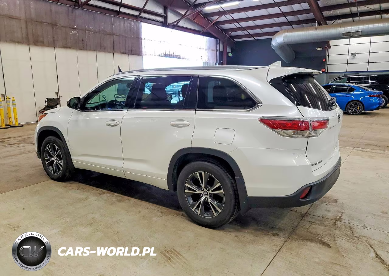 2016 Toyota Highlander Xle VIN:5TDJKRFH2GS307242 - 2