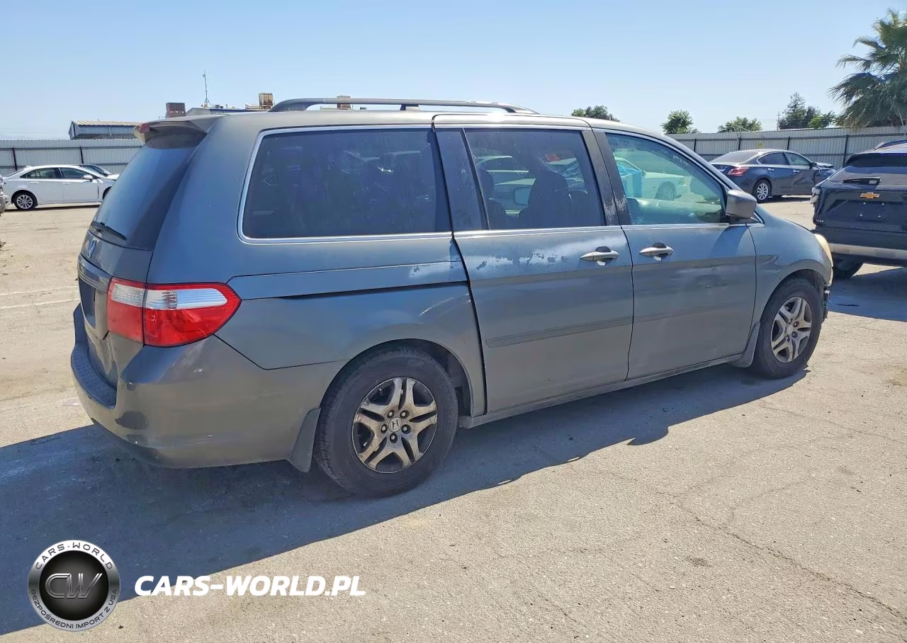 2007 Honda Odyssey Exl VIN:5FNRL38717B419522 - 3