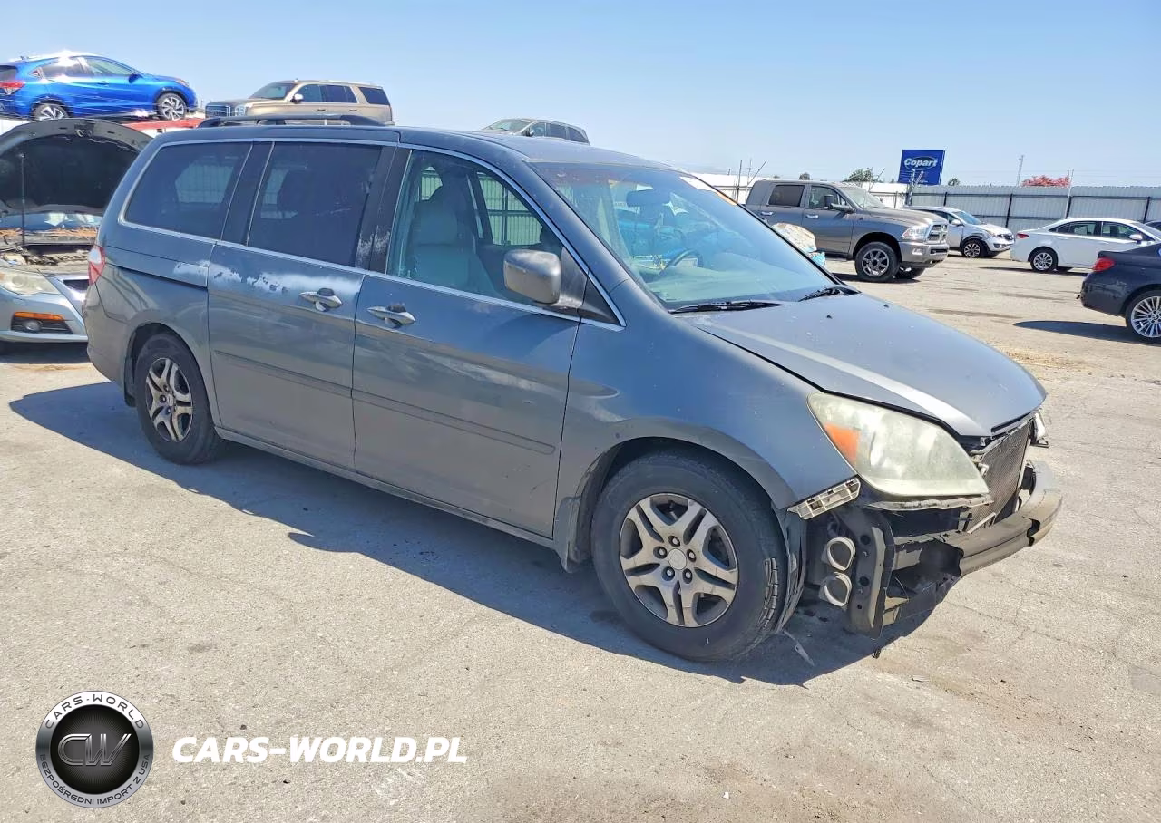 2007 Honda Odyssey Exl VIN:5FNRL38717B419522 - 4