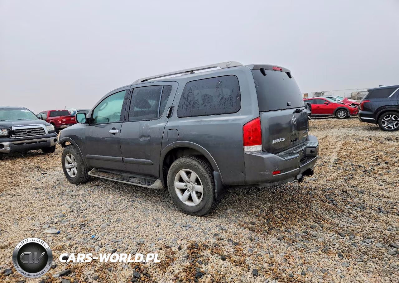 2010 Nissan Armada Se VIN:5N1BA0ND3AN621833 - 2