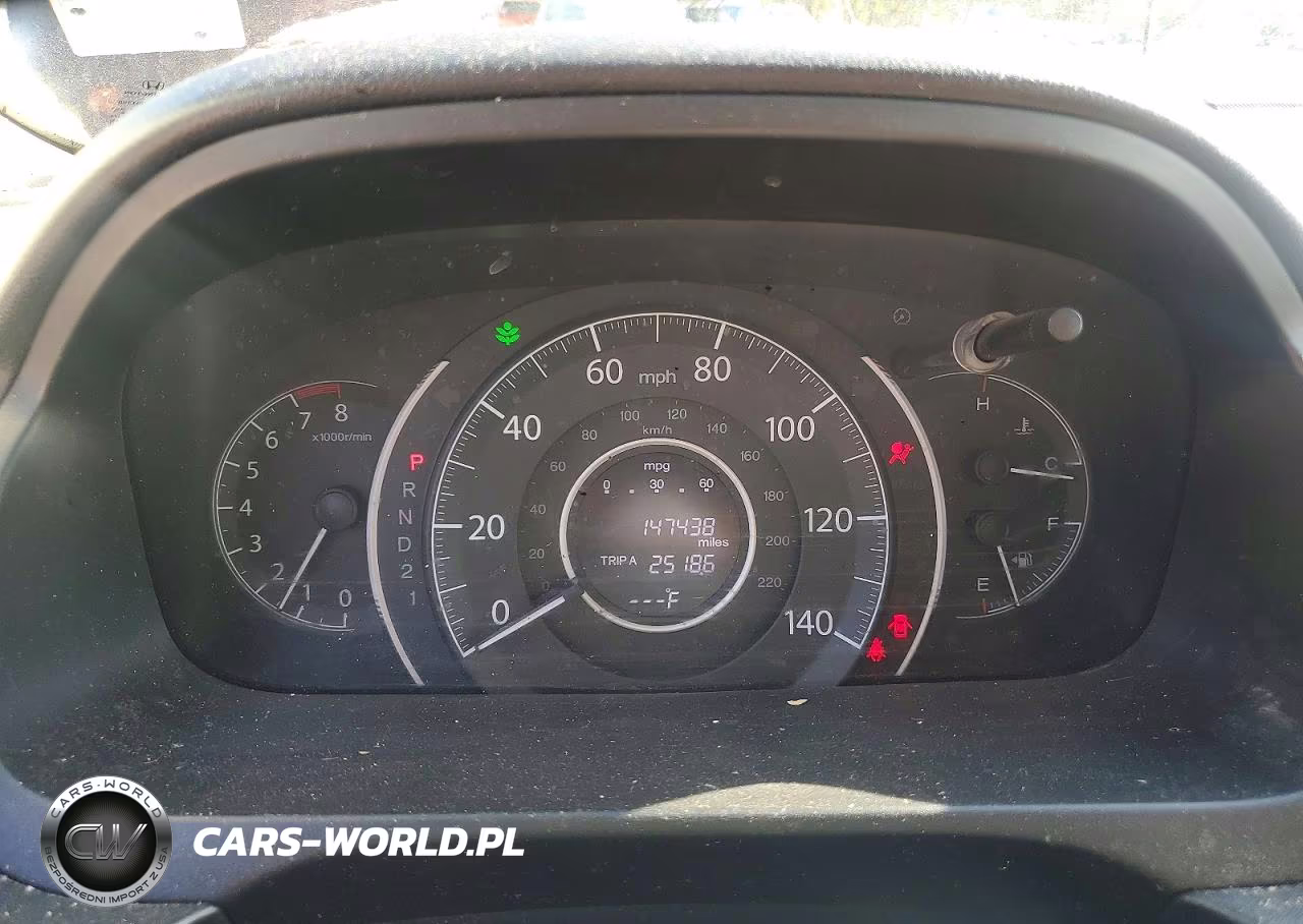 2013 Honda Cr-V Lx VIN:5J6RM3H36DL044269 - 9