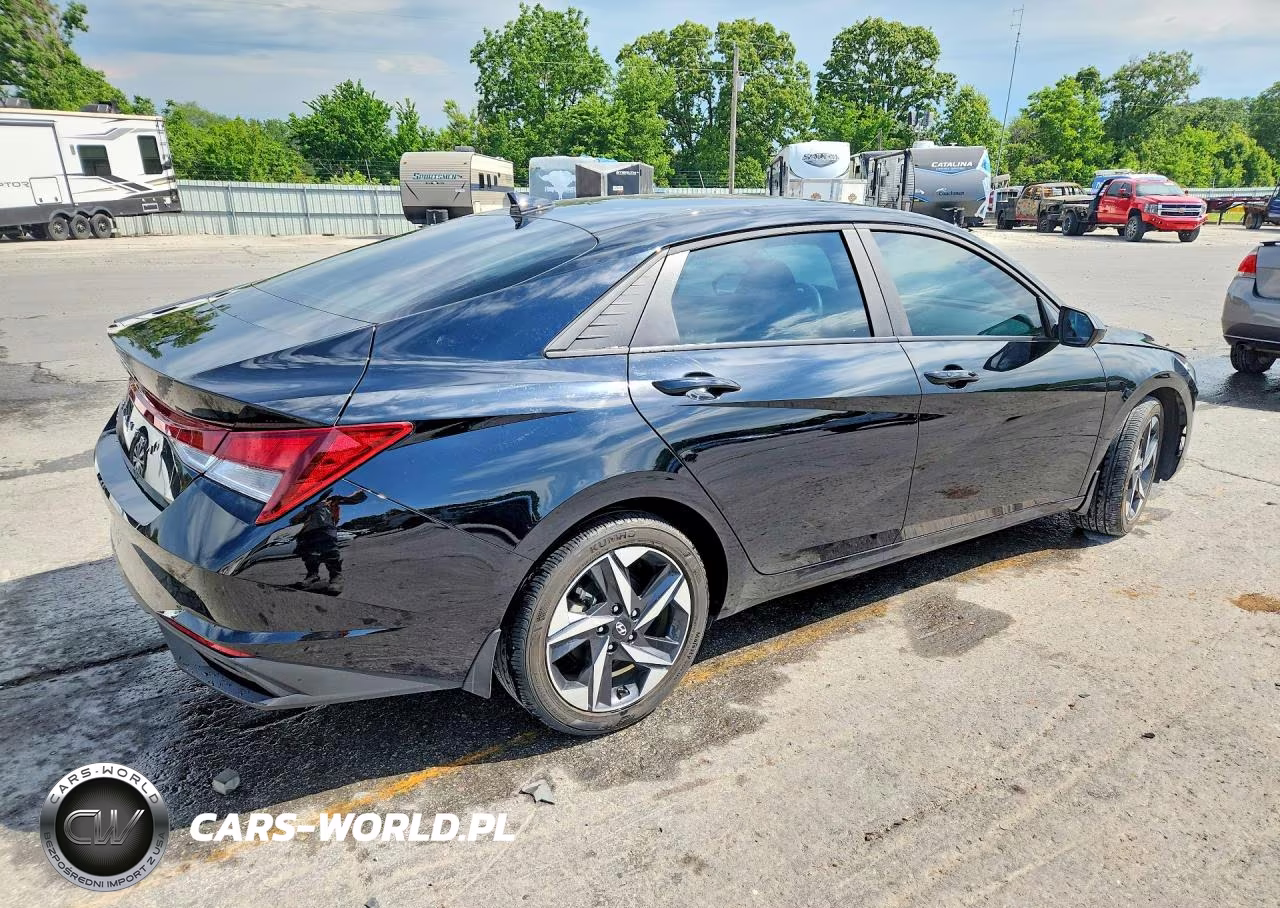 2023 Hyundai Elantra Sel VIN:KMHLS4AG8PU444428 - 3