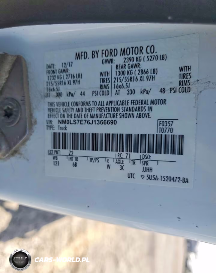 2018 Ford Transit Connect Xl Delivery Van VIN:NM0LS7E76J1366690 - 13