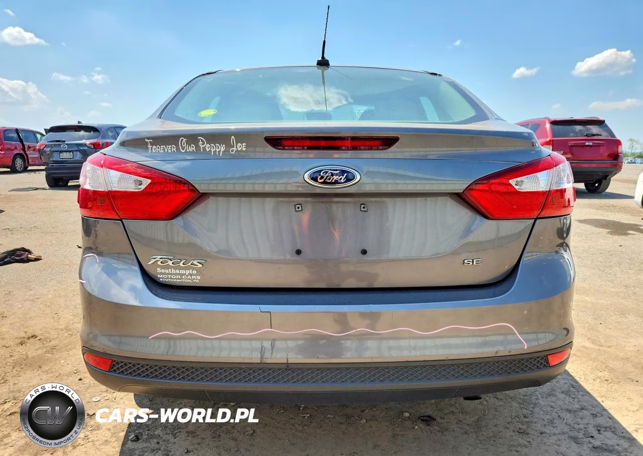 2013 Ford Focus Se VIN:1FADP3F25DL358910 - 6