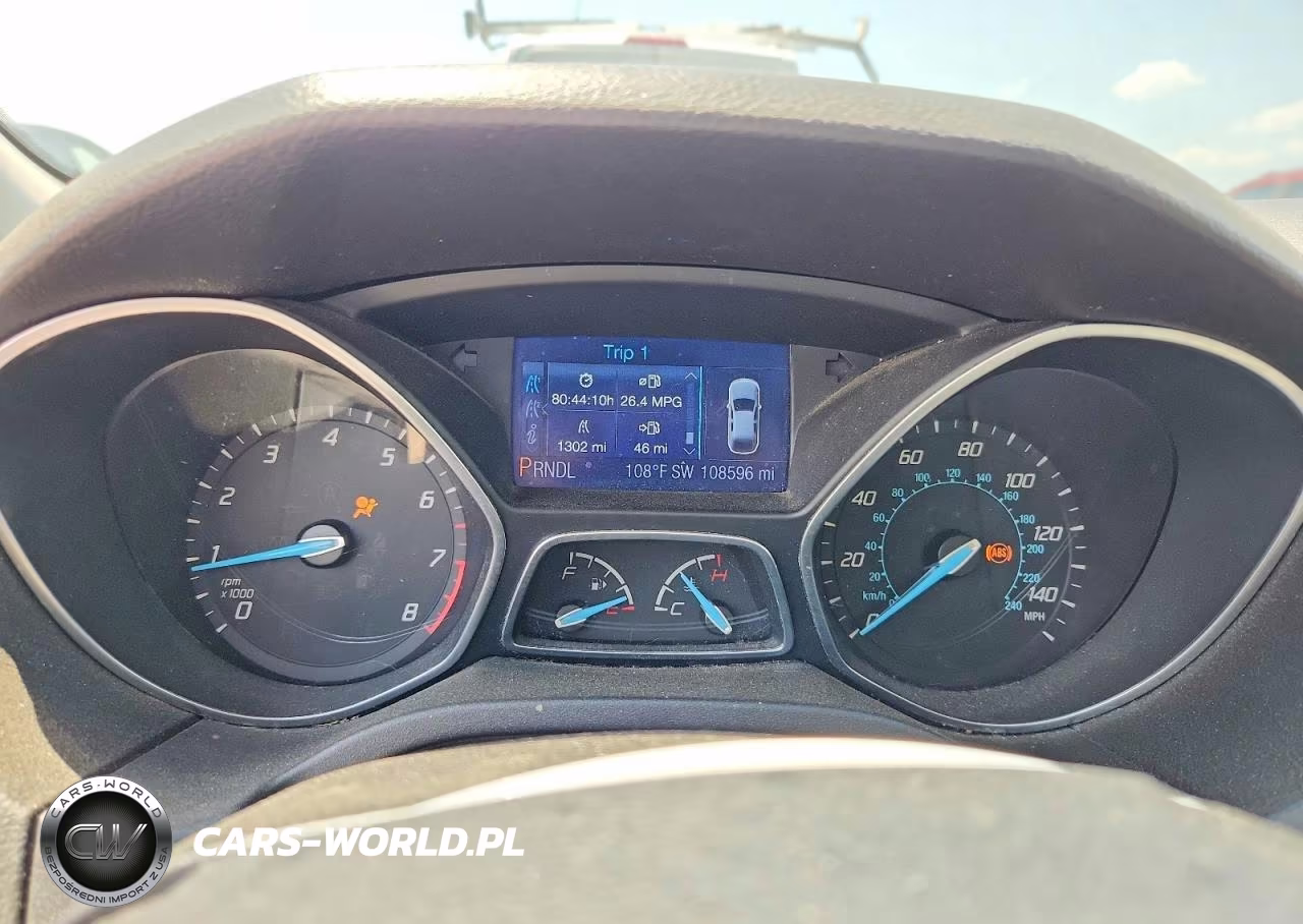 2013 Ford Focus Se VIN:1FADP3F25DL358910 - 9