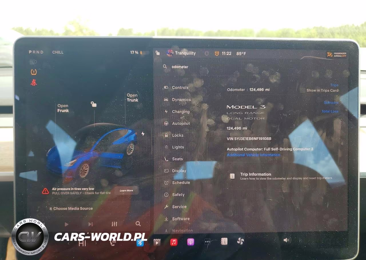 2022 Tesla Model 3 VIN:5YJ3E1EB6NF191088 - 9
